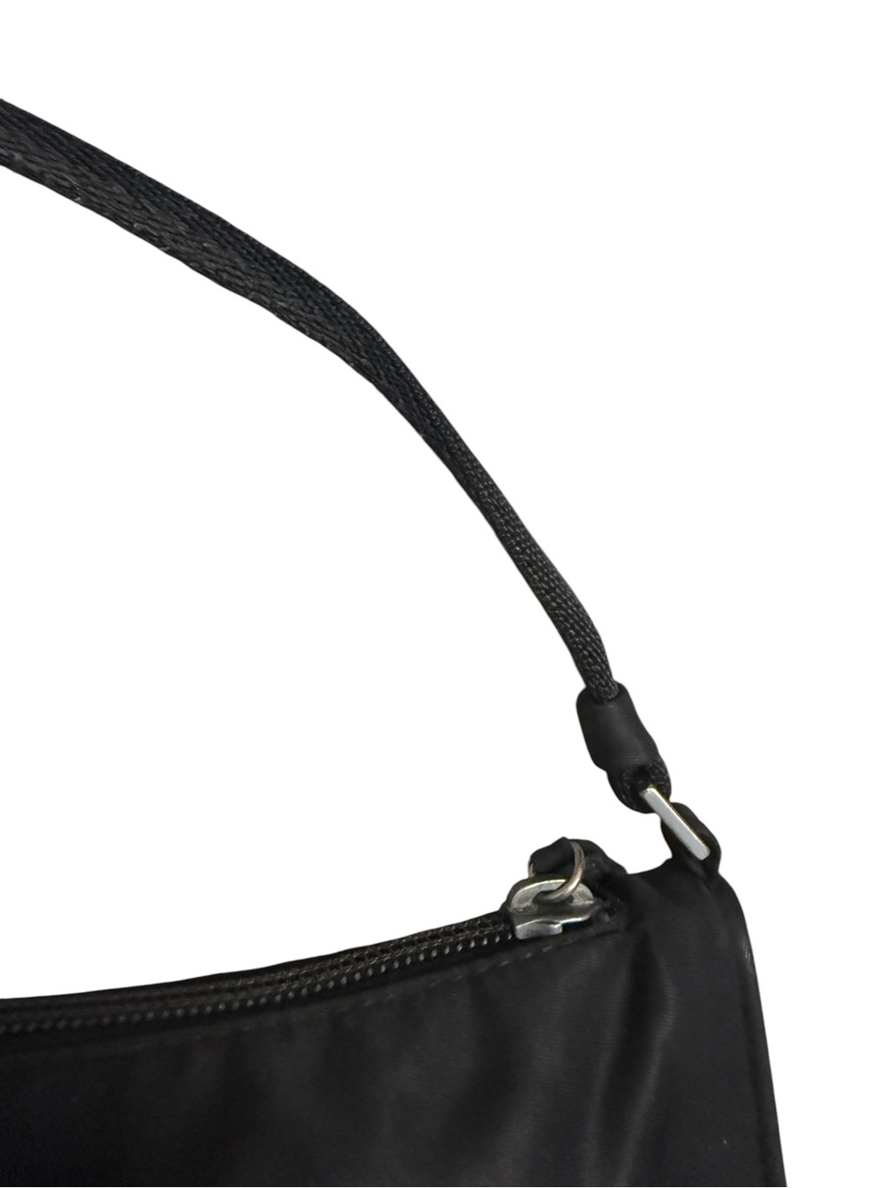 Vintage Y2K Prada Tessuto Mini Shoulder Bag with Silver Hardware - Picture 8 of 12